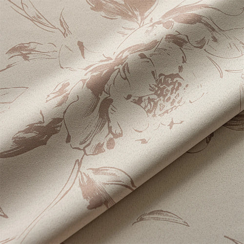 Rideau moderne motif floral occultant salon chambre