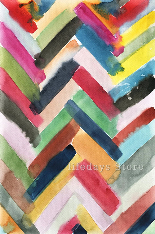 affiches géométriques abstraites modernes pour décoration murale