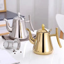 Bouilloire inox avec infuseur compatible toutes plaques
