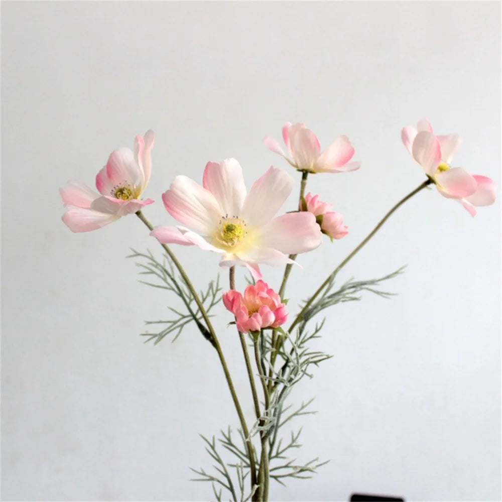 grande marguerite artificielle bouquet de fleurs en soie décoration mariage - vue 16 sur 18