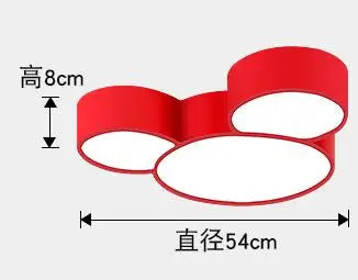 plafonnier led multicolore pour chambre d enfant ou adolescent - vue 11 sur 10