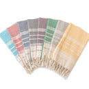 serviette de plage turque coton losanges séchage rapide