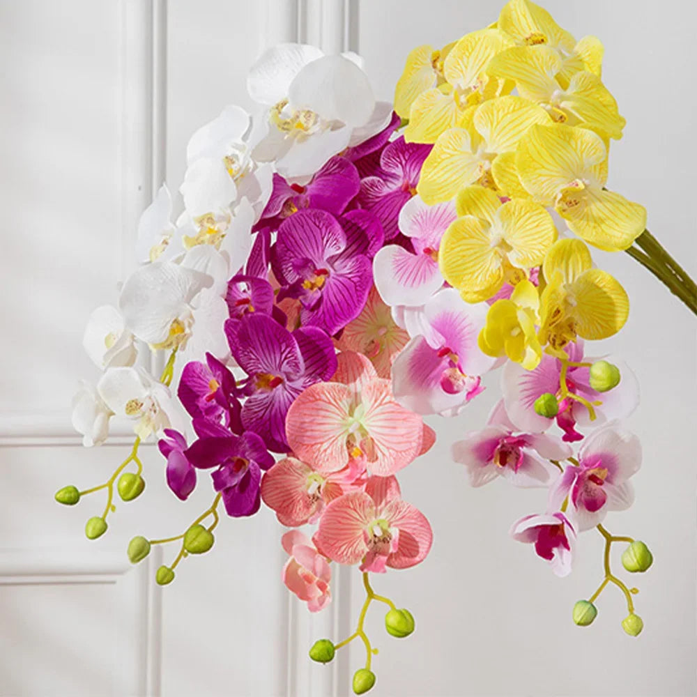 branches de fleurs artificielles orchidées pour décoration et événements - vue 7 sur 11