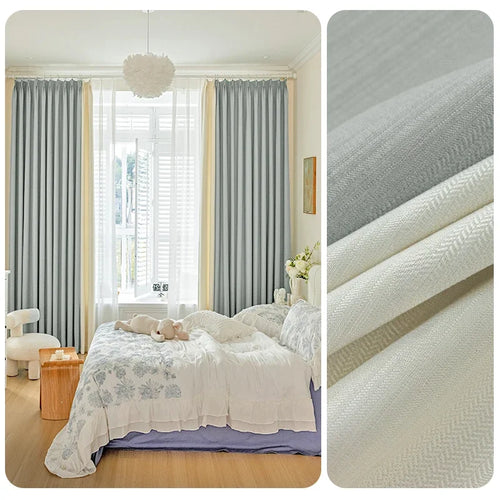 Rideau occultant moderne style ins pour salon chambre - vue 14 sur 13