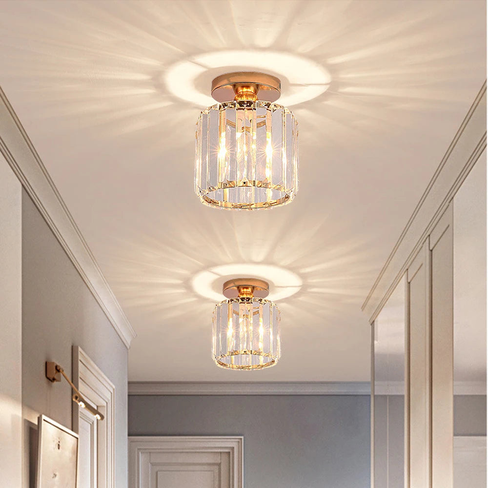 Suspension cristal design moderne intérieur salon salle manger chambre bar café - vue 7 sur 10
