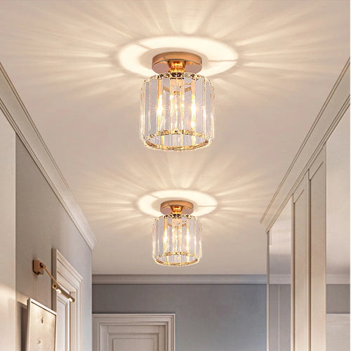 Suspension cristal design moderne intérieur salon salle manger chambre bar café
