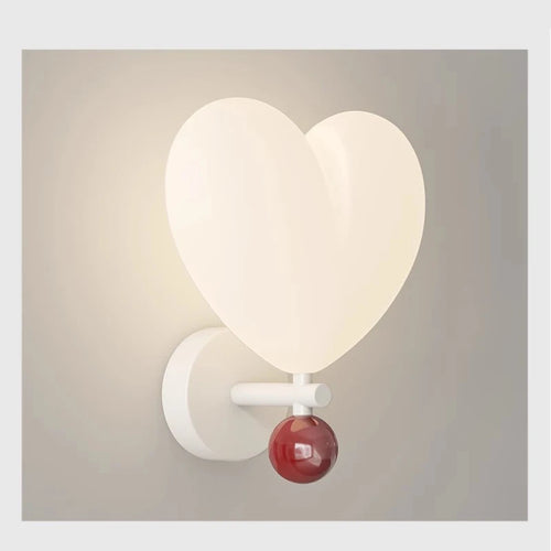 applique murale moderne en forme de cœur pour chambre d'enfant - vue 7 sur 22