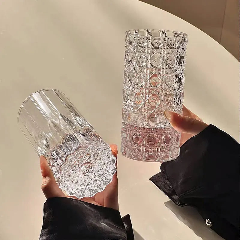 Verre cocktail hockey design original fond epais - vue 2 sur 6