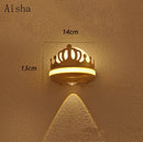 2023 New Crown Wall Lamp LED Outdoor Waterproof Wall Light IP65 Staircase Wall Lamp Children's Bedroom Wall Decoration Sconces