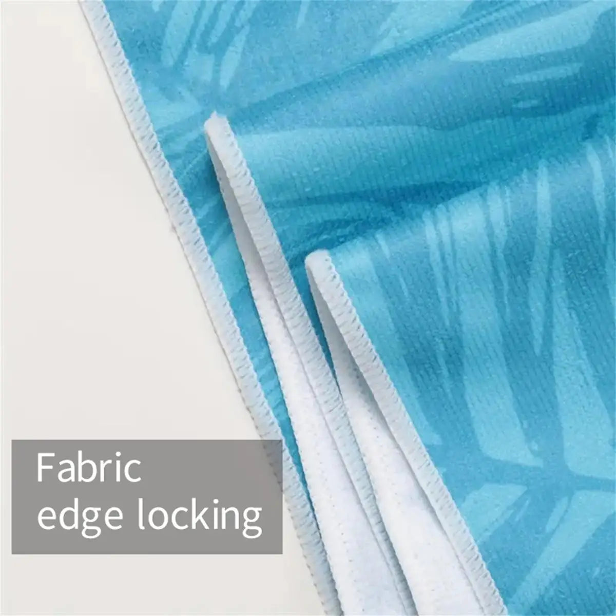 Serviette de plage motif animal microfibre séchage rapide - vue 6 sur 6