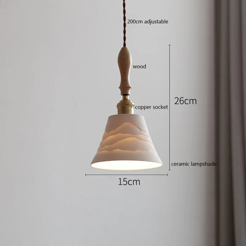 Suspension fleur en céramique moderne - vue 20 sur 30