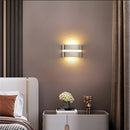 applique murale led moderne en acier inoxydable étanche pour extérieur