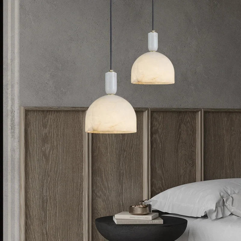 suspension en marbre naturel pour décoration intérieure moderne - vue 5 sur 7
