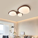 Plafonnier moderne LED en bois lumières pour chambre cuisine éclairage intérieur