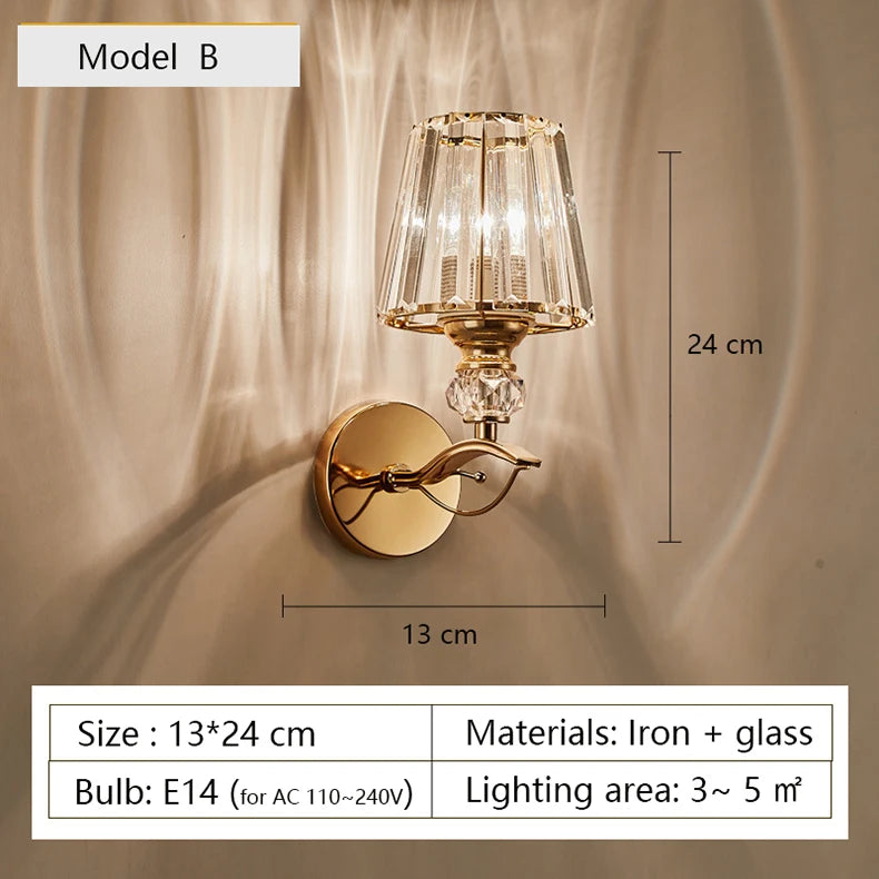 applique murale moderne en verre design nordique élégant pour décoration intérieure - vue 8 sur 15
