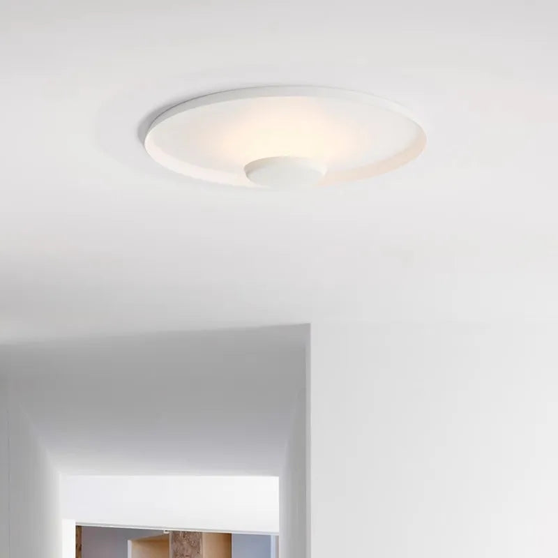 Designer Lamp Modern Round Ceiling Lamps Bedroom Ceiling Light White Red Green Living Room Atmosphere Wall Lights AC 220V 40cm - vue 4 sur 14