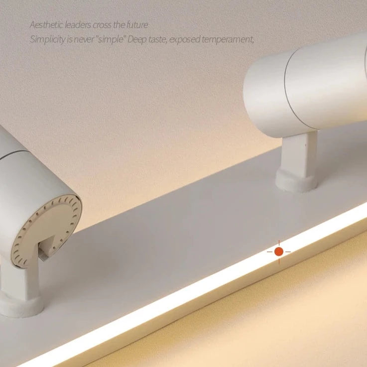Plafonnier LED noir moderne projecteur - vue 7 sur 19