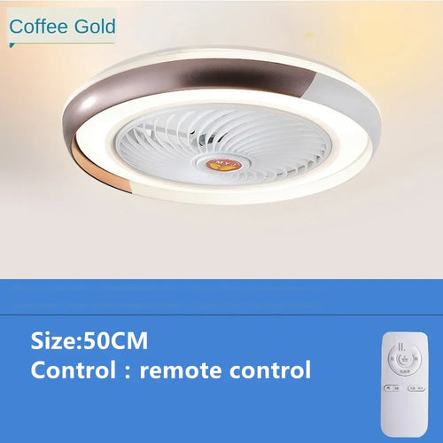ventilateur de plafond intelligent bluetooth avec lumière télécommande - vue 16 sur 16