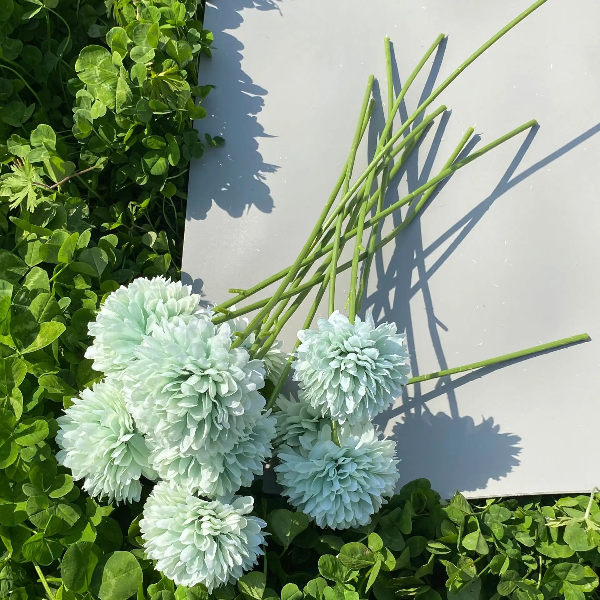 boule de chrysanthème artificielle pour décoration de mariage et fête - vue 4 sur 12