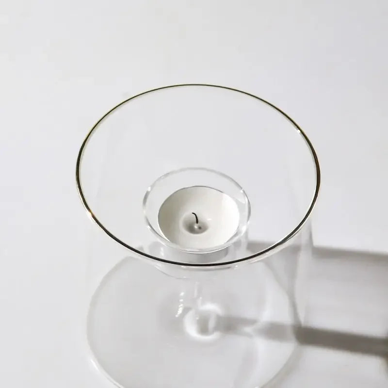 ensemble de bougeoirs modernes pour décoration de mariage - vue 6 sur 9