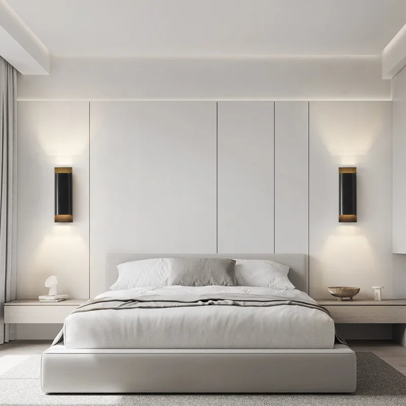 Applique murale LED en laiton au design moderne - vue 5 sur 10