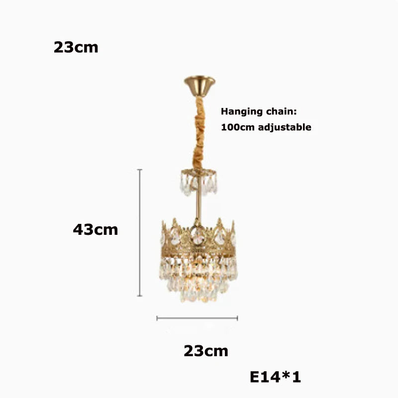 lustre en cristal k9 dimmable pour éclairage moderne - vue 15 sur 16