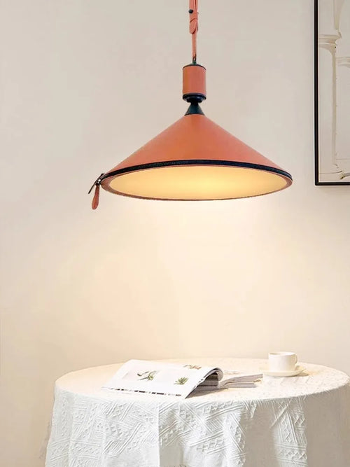 suspension minimaliste moderne en cuir de luxe - vue 6 sur 18
