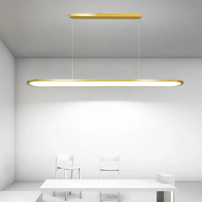 lustre suspension led design minimaliste pour éclairage - vue 4 sur 16