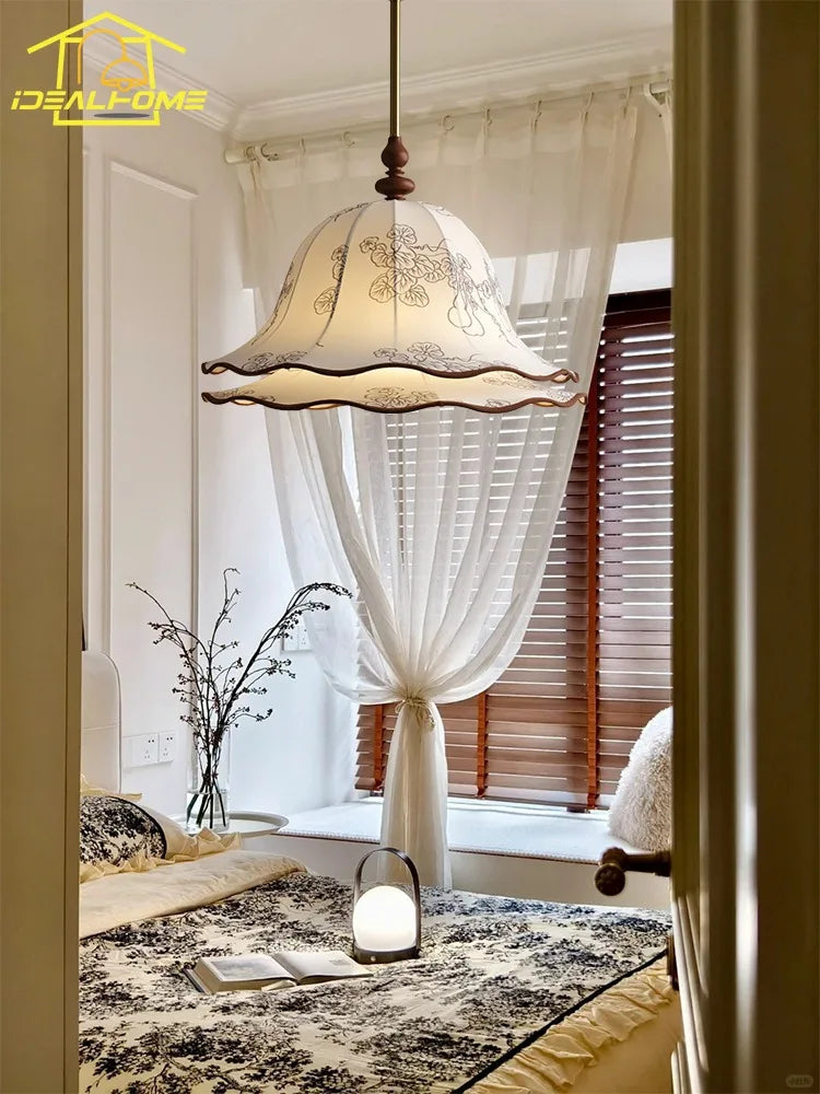 suspension décorative en tissu médiéval design français pour ambiance chaleureuse - vue 4 sur 8