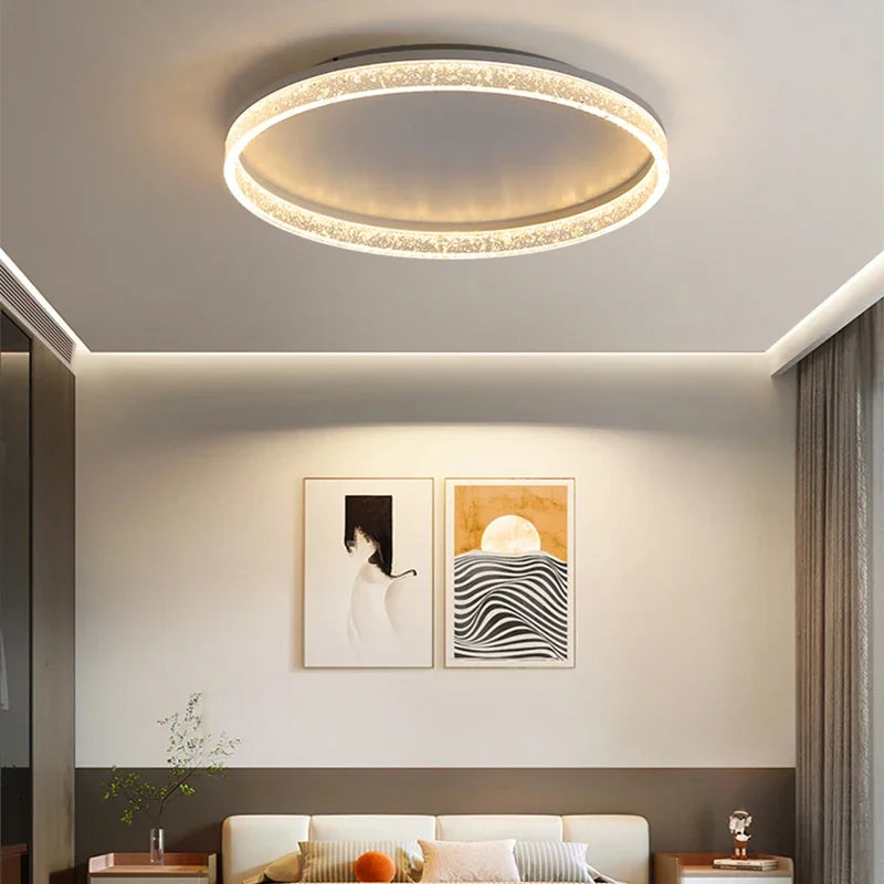 plafonnier led moderne pour décoration intérieure élégante - vue 4 sur 16