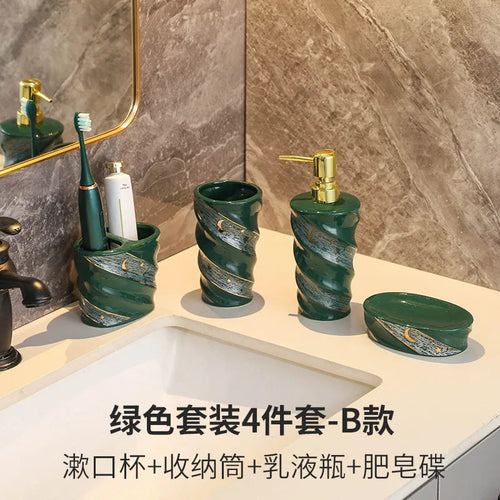 bouteille de rinçage spirale étoile lune en céramique - vue 11 sur 17