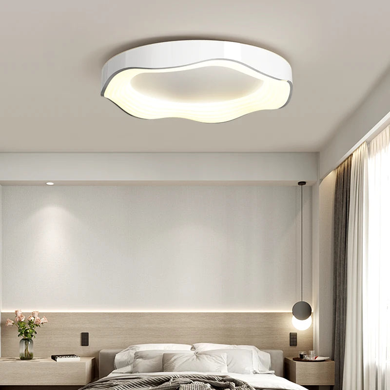 Plafonnier rond design moderne à leds pour décoration intérieure créative - vue 5 sur 9