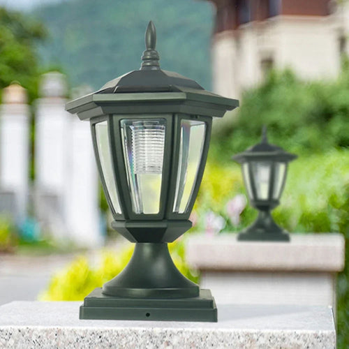 lampe solaire extérieure pour décoration de jardin et clôture - vue 6 sur 8