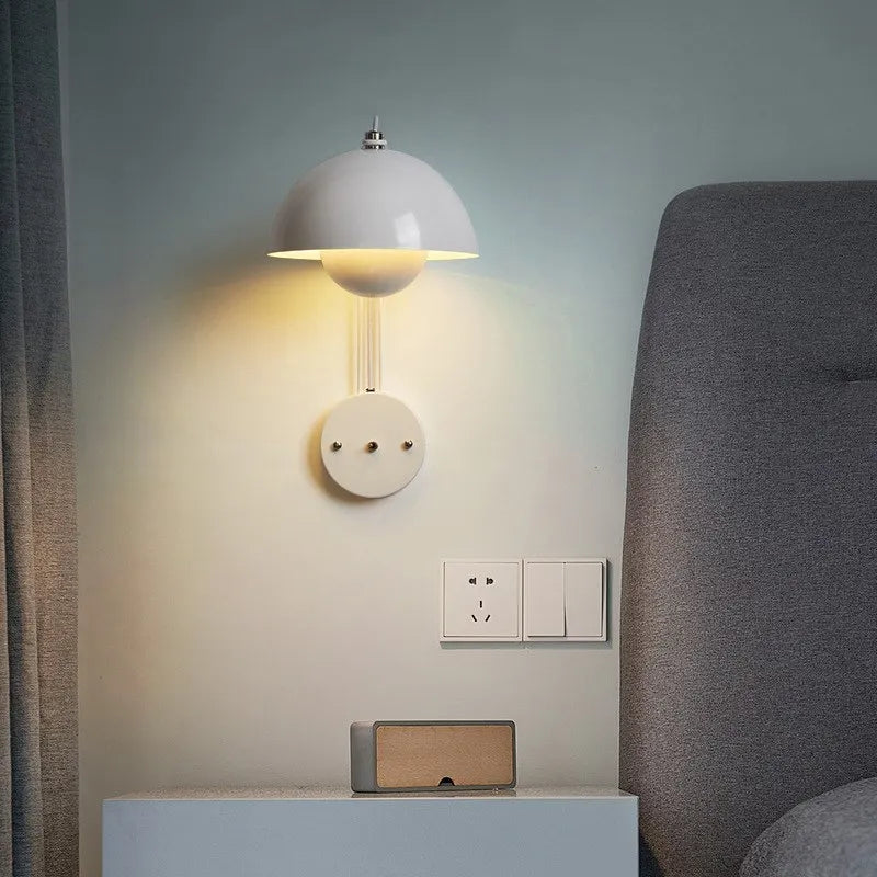Applique murale nordique LED en forme de bourgeon - vue 6 sur 20