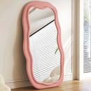miroir décoratif en macramé style nordique pour homme