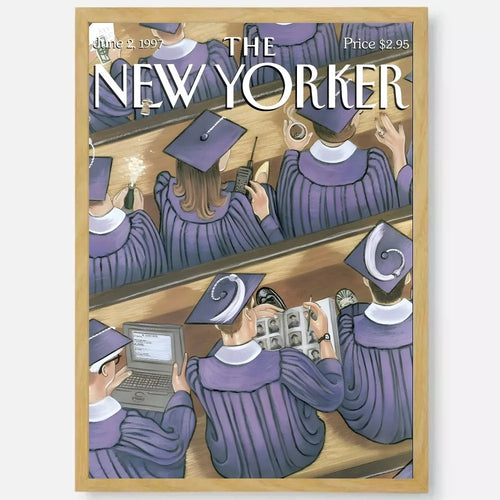 affiche new yorker art mural autocollant étanche décoration esthétique