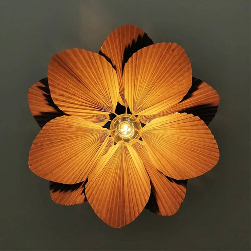 plafonnier en papier wabi sabi pour décoration intérieure moderne - vue 4 sur 8