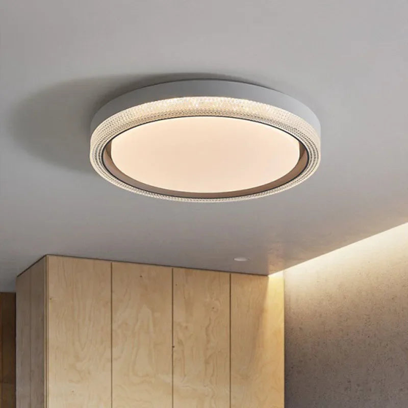 Plafonnier moderne à LEDs pour salon salle à manger chambre étude salle - vue 3 sur 7