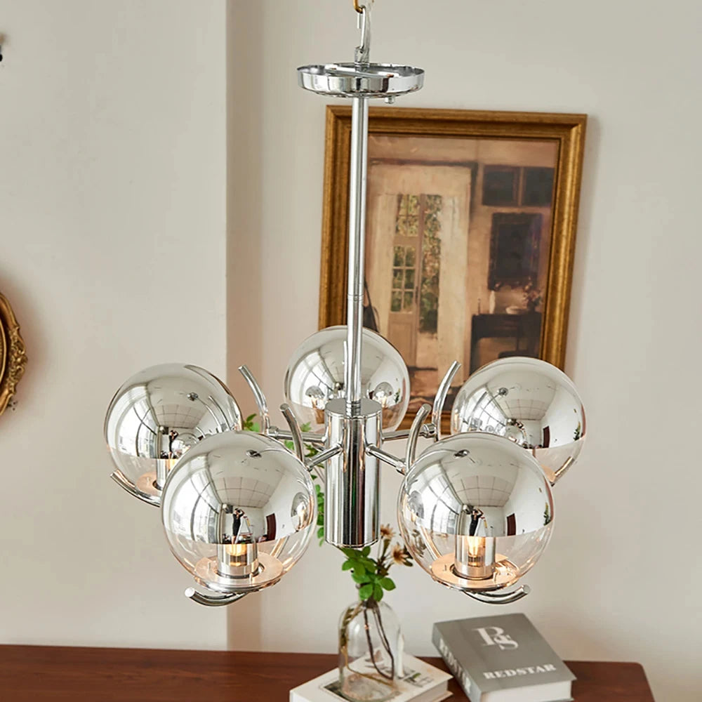 lustre bulle led éclairage intérieur décoratif de luxe