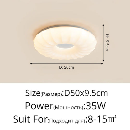 plafonnier led décoratif moderne pour un éclairage ajustable - vue 13 sur 12
