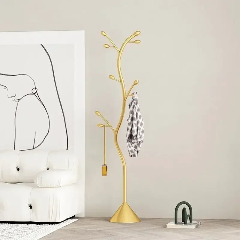 etagère moderne pour vêtements au style industriel élégant - vue 8 sur 10