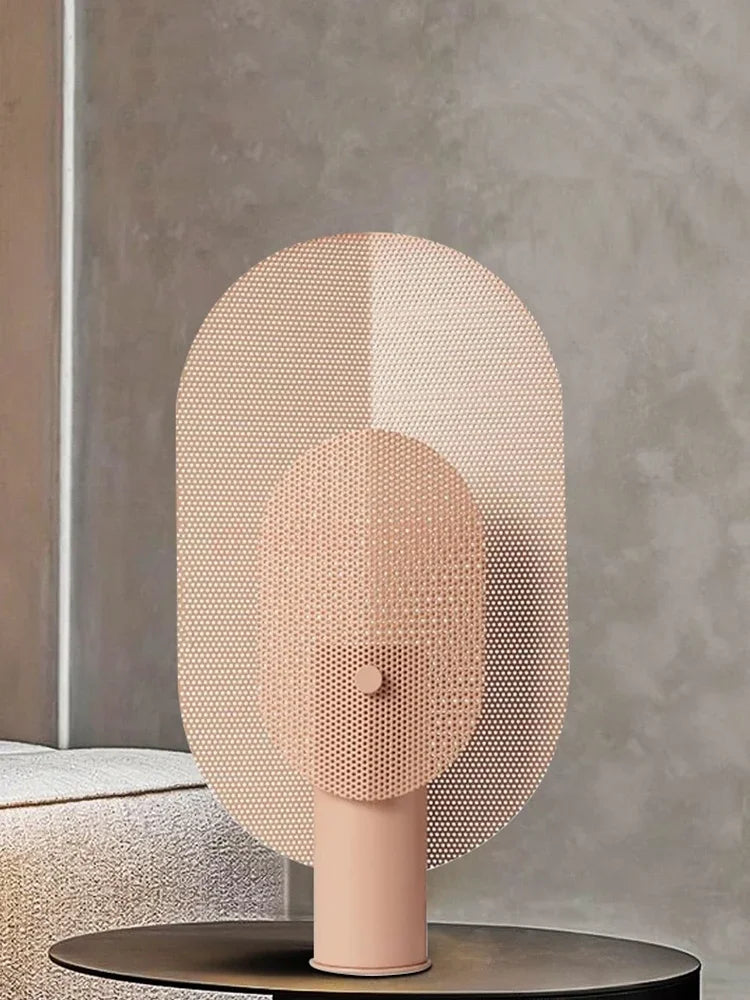 lampe à poser minimaliste design nordique en fer pour décoration moderne