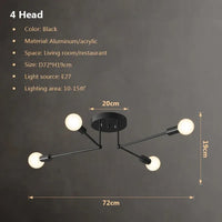 Plafonniers à plusieurs lampes moderne
