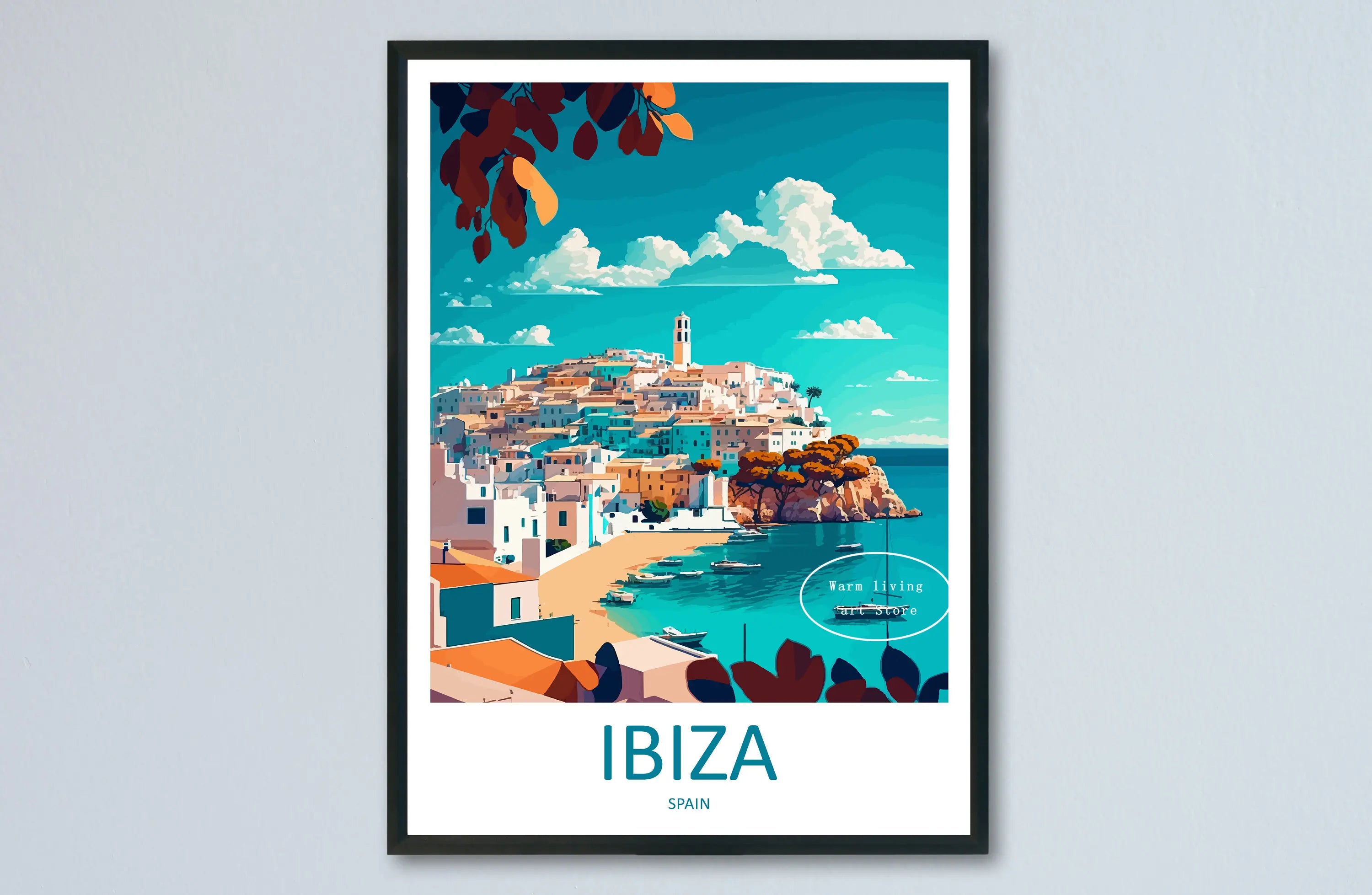 affiche de voyage sur toile des grandes villes du monde