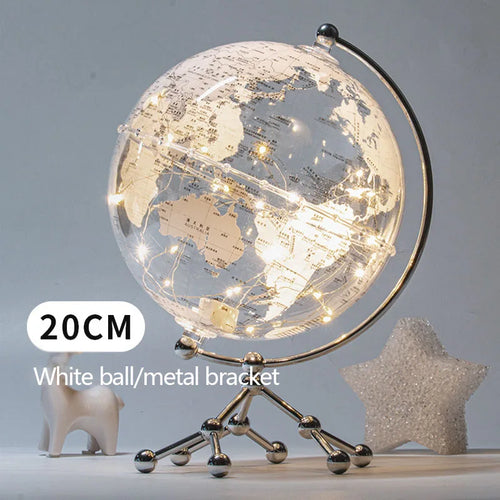 guirlande lumineuse globe étoilé à piles pour décoration - vue 9 sur 11