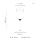 Verre a vin bourgogne cristal ultra fin facettes