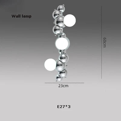 suspension artistique à led à intensité variable pour décoration intérieure - vue 8 sur 16
