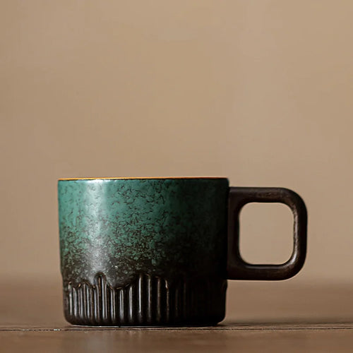 Tasse miniature ceramique style minimaliste anse chaleur