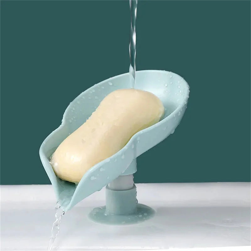 boîte à savon en forme de feuille pour salle de bain - vue 7 sur 7