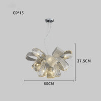 Nordique Art Déco Lustre LED Suspension Lámparas Salon Lustre Éclairage 2023 Décor À La Maison Plafond Lustre